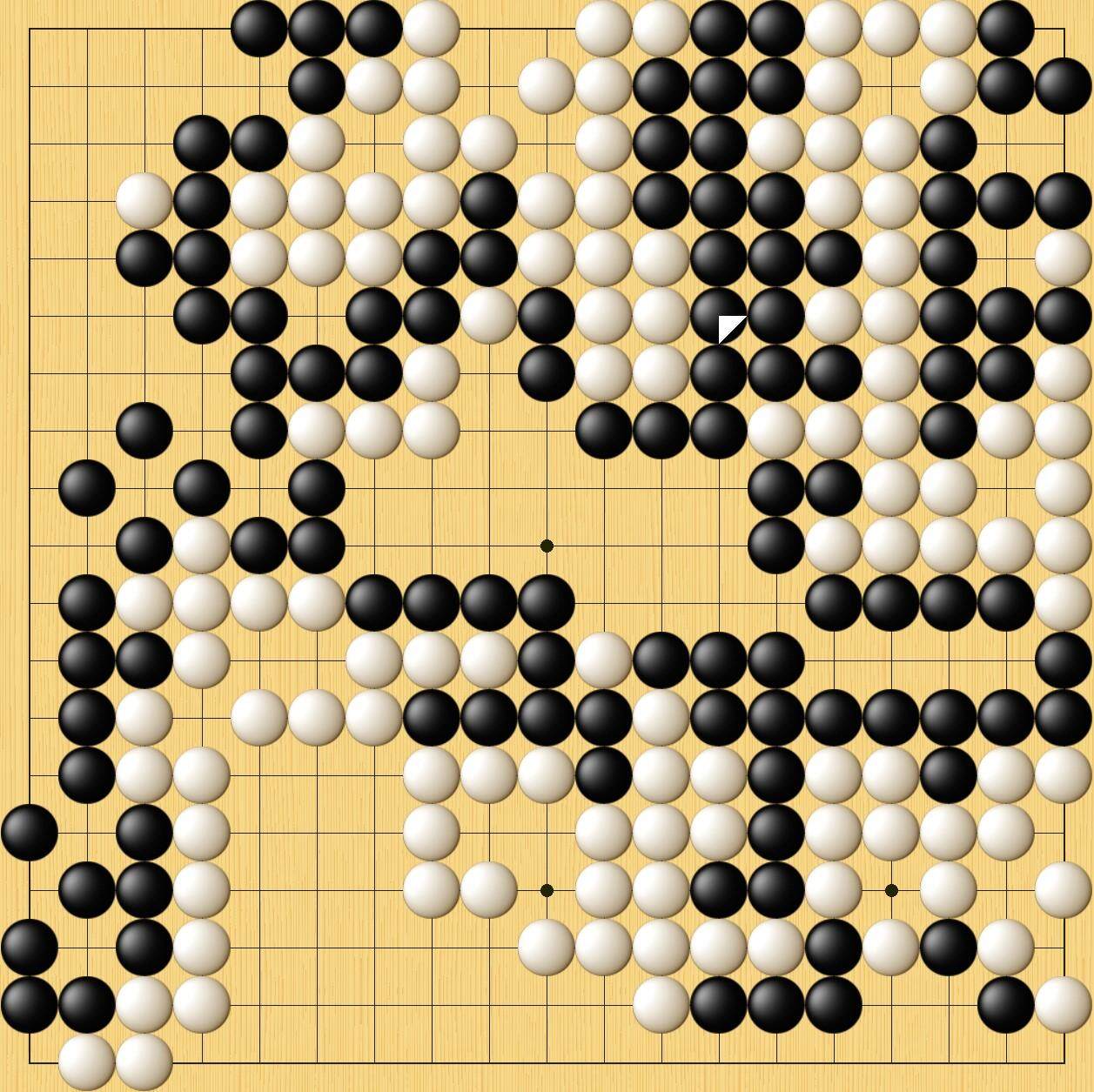 的劣势不敌, 卫冕冠军, 白棋的胜率